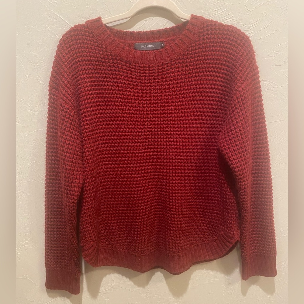Red Sweater, size medium